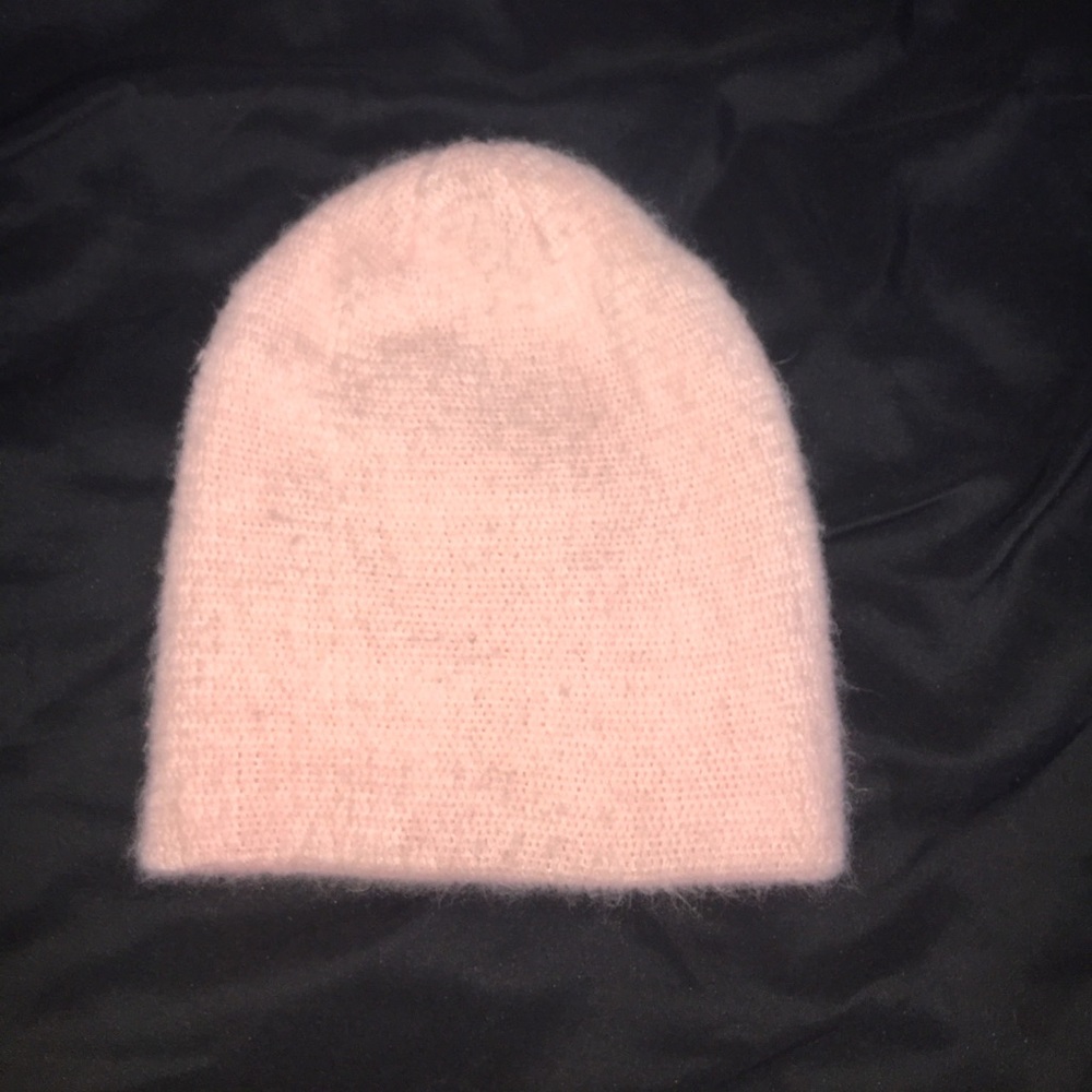 Baby pink beanie